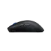 Right side view of the ASUS ROG Harpe II Ace Wireless Gaming Mouse highlighting the side buttons and contoured grip design.