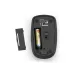 Bottom view of The Redragon BM 2559 Wireless Mouse showing its battery compartment opened with the cover removed.