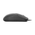 Side view of the Redragon BM‑4125 Wired Mouse highlighting its slim, curved profile and wired connection.