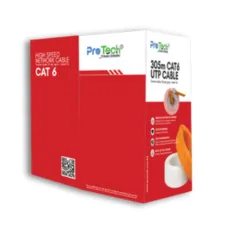 Pro Tech PTN-C6-CCAM-IN-OR 305M CAT6 UTP Cable Orange