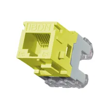Belden AX101069 CAT 6 RJ45 Modular Jack Yellow