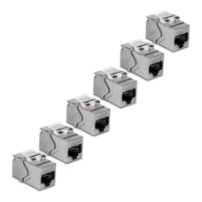 TRENDnet TC-KC06C6A Cat6A RJ45 Keystone Jack (6-Pack)