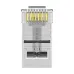 Vention IDDR0-50 Cat6 UTP RJ45 Transparent Connector (50 Pcs)