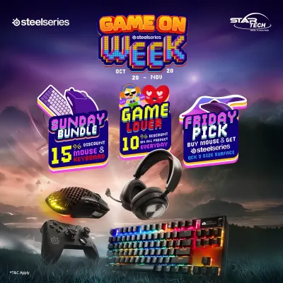 SteelSeries Game On Week Offer