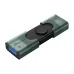 Kingston DataTraveler Duo 128GB pen drive with USB-A and Type-C connectors in a compact dual-mode design