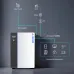 Diagram view of Hithium HeroEE MaxPower 8 AIO showing solar, grid, ATS connections and 5000W AC output to appliances.