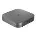 Compact Corsair EX300U Portable SSD with Type-C port and sleek metallic gray design