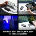 Lexar SL300 Portable SSD shown with various devices and a 2-in-1 cable to highlight wide compatibility.