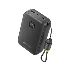 VENTION FKBB0-C 20000mAh 22.5W Power Bank with Built-in Type-C Cable