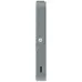 Side view of a slim gray Verbatim WPBGS10 with a USB-C input/output port.