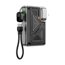 Wiwu Knight WI-P057 10000mAh 35W Power Bank with Built-in Charger