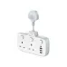 LDNIO SK2492 6 Port Short Cable Power Strip