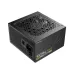 Angled view of Antec GSK750 V2 Power Supply showing ventilation grille, input socket, and power switch.