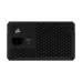Corsair RM850e 850W 80 Plus Gold Fully Modular ATX 3.1 Power Supply shown from the rear panel with power socket and ventilation grill.