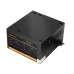 Side view of MaxGreen Standard Series 200W Power Supply with ventilation slits, mounting holes, and power cable.