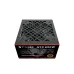 Label view of T-Wolf Phantom P500 ATX 500W Power Supply showing ATX 500W specs and gold emblem on black casing.