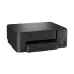 Front angled view of the Brother DCP-T230 Multi-Function Color Ink Tank Printer showing its compact black design.