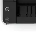Close-up of Epson EcoTank Monochrome M1140 Ink Tank Printer control panel with power button, status icons, and cartridge area.