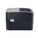 Side view of the Xprinter XP‑410B Thermal Label Printer showing its compact rectangular design.