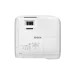 Top-down view of Epson EB-FH54 Projector showing control buttons, zoom/focus dials, and HDMI/USB ports for easy setup.