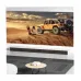 Lifestyle projection view of Havit PJ212 1200 ANSI Lumens FHD Portable Projector displaying large screen image on wall in living room setup