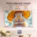 The Magcubic X7 Projector uses auto focus and automatic keystone correction for instant alignment.