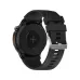 Back view of KFI GTR Smart Watch showing heart rate sensor, charging contacts, and certification markings