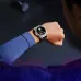 Wrist‑wear view of the Zeblaze Vibe 7 Pro Smartwatch displaying a call screen interface while being worn outdoors.