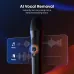 Front view of Anker Soundcore Rave 3S Speaker with microphone icons showing AI vocal removal for karaoke use.