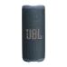 Small image of a vertical, black JBL Flip 5 portable Bluetooth speaker with the JBL logo.