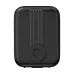 Back view of the Monster Atomic Atom Portable Bluetooth Speaker highlighting the retro dial and vertical groove design.