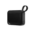 Front angled view of the QCY SP2 Portable Bluetooth Speaker showing its compact rectangular design with a side loop.