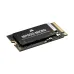 Corsair MP600 Micro M.2 2242 NVMe SSD with a black label, showcasing its compact size and PCIe Gen4 technology.