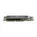 Corsair MP600 Micro M.2 2242 NVMe SSD showing its side profile and compact, slim design.