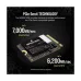 Corsair MP600 MINI SSD shown with its high sequential read and write speeds using PCIe Gen4 technology.