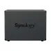 Synology DiskStation DS925+ 4-bay NAS storage, compact, black, front view with Synology logo.