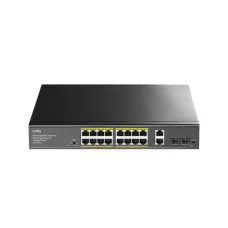 Cudy GS1018PS2 16-Port Gigabit PoE Switch with 2 GbE and 2 SFP Port