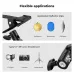 K&F Concept KF18.0014 Heavy Duty Metal Clip Holder for Lights, Reflectors & Background