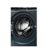 Open-door view of Haier HWD140-BPD14387GNU1 Washing Machine revealing stainless steel drum and Ultra Fresh Air label.