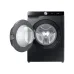 Front view of Samsung WW90DG6G94LBU4 Washing Machine with open door and LED panel showing Eco 40-60 cycle and 2:00 timer.