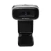 Front view of AVerMedia PW3100 Webcam with foldable clip and central lens in rectangular housing.