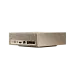 Front panel view of NVIDIA DGX Spark AI Supercomputer Workstation highlighting HDMI, Ethernet, and USB ports.