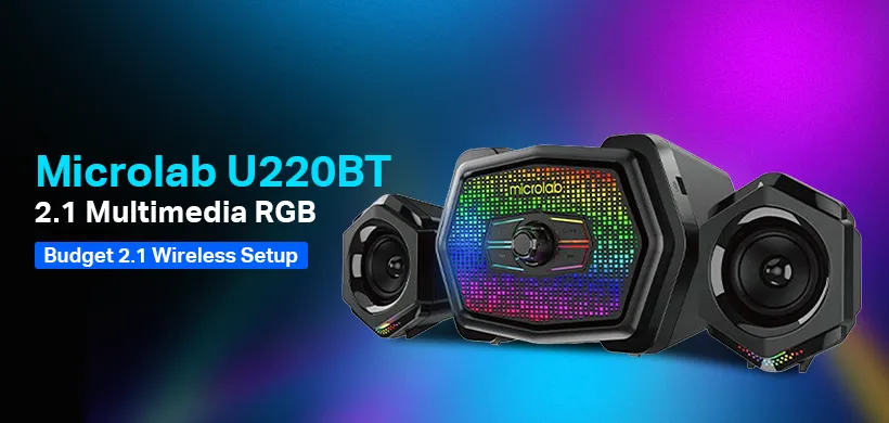 Microlab U220BT 2.1 Multimedia RGB