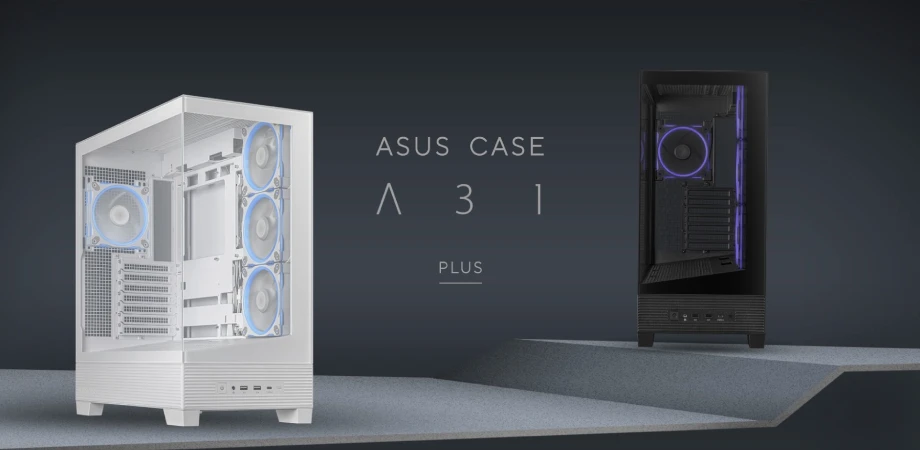 ASUS A31 PLUS Gaming Casing White