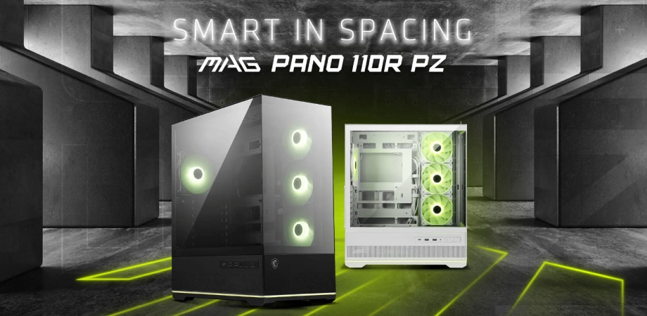 MSI MAG PANO 110R PZ WHITE Casing