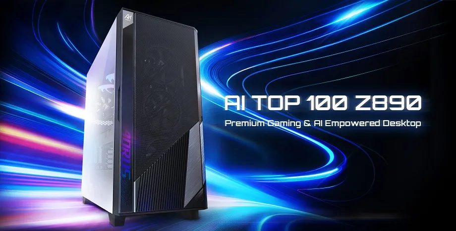 Gigabyte AI TOP 100 Z890 Gaming Desktop PC