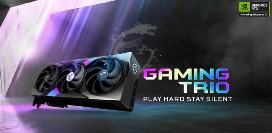 MSI GeForce RTX 5090 32G GAMING TRIO OC 32GB GDDR7 Graphics Card