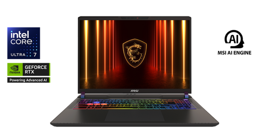 MSI Vector 16 HX AI A2XWHG Gaming Laptop