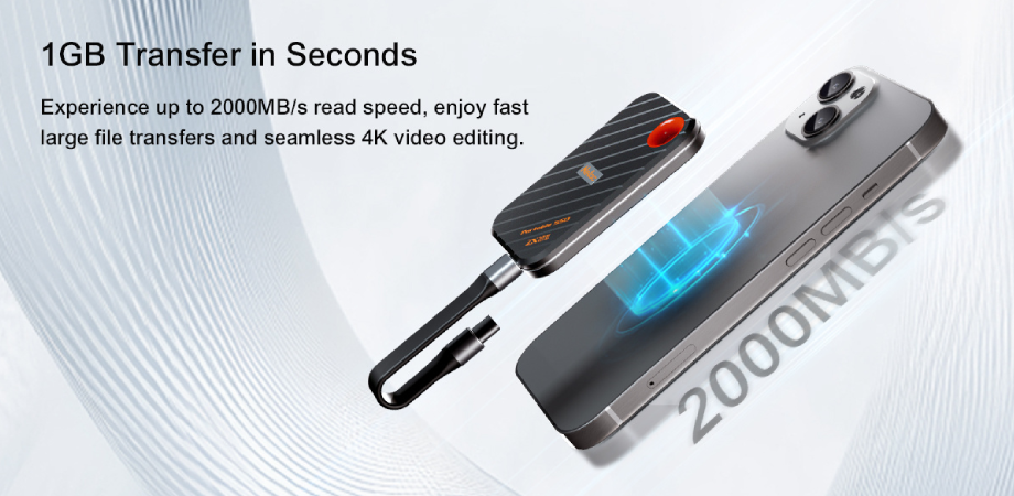 Netac ZX20 II 1TB Type-C Magnetic Portable SSD