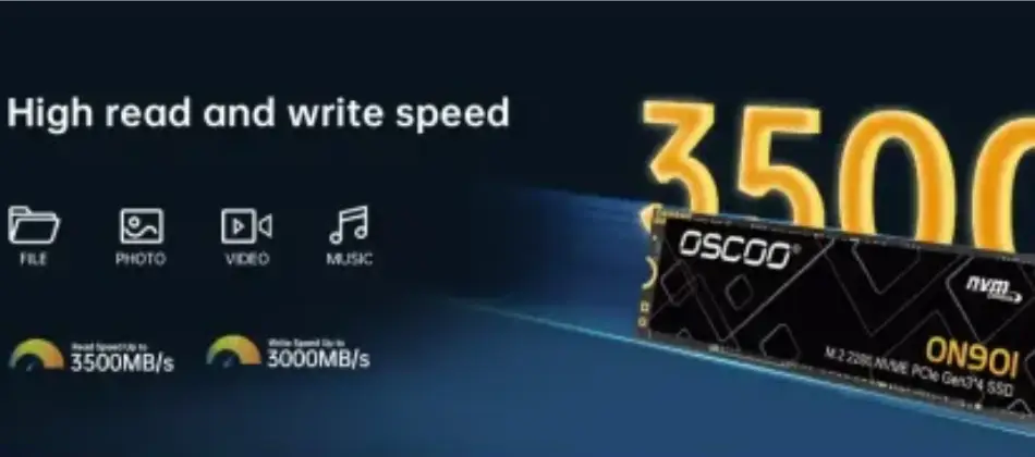 OSCOO ON901 1TB PCIe NVMe M.2 SSD
